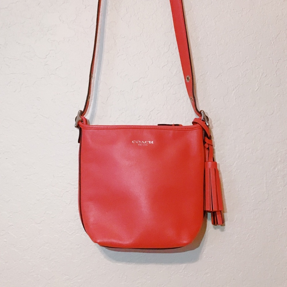 Coral Coach Purse